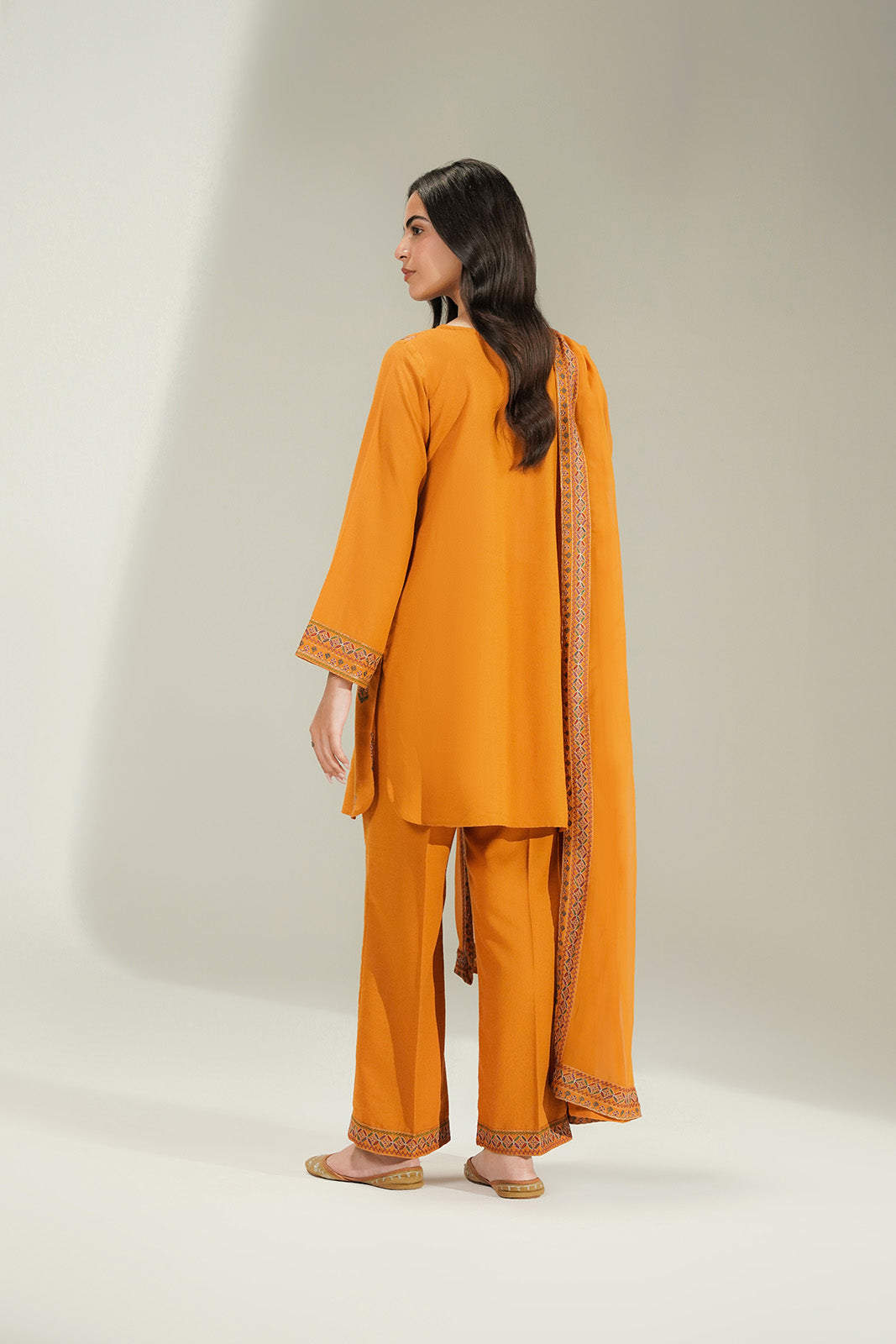 3 Piece Lawn Karandi Embroidered Suit (CS0756)