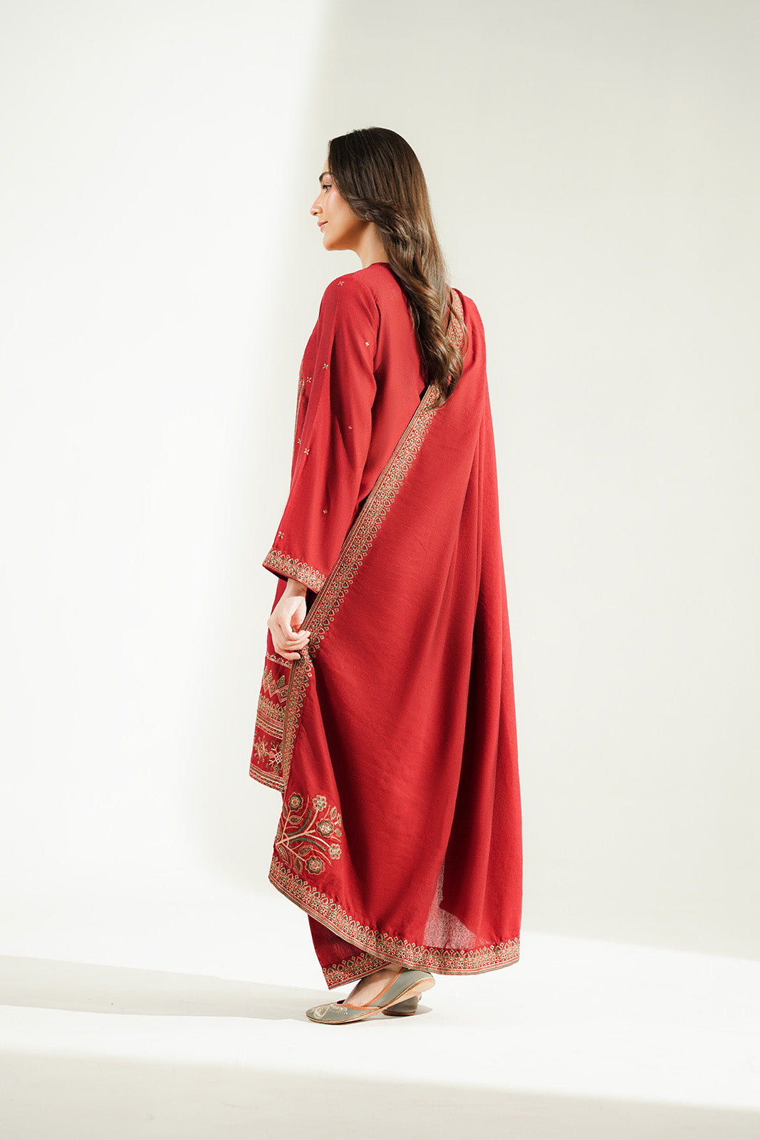 3 Piece Lawn Karandi Embroidered Suit (CS0784)