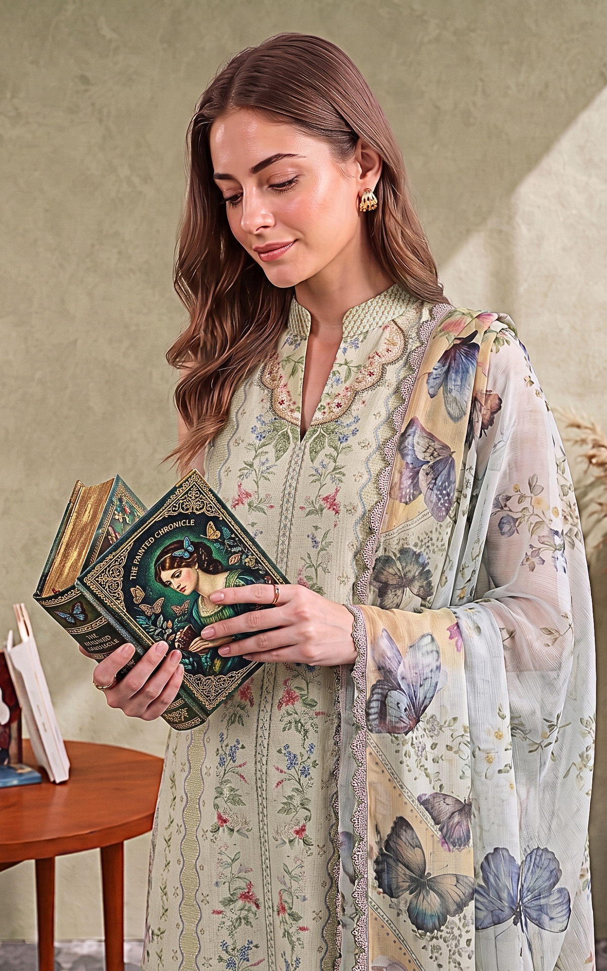 Ayzal (CU26-02) | 3pcs Stitched Cambric