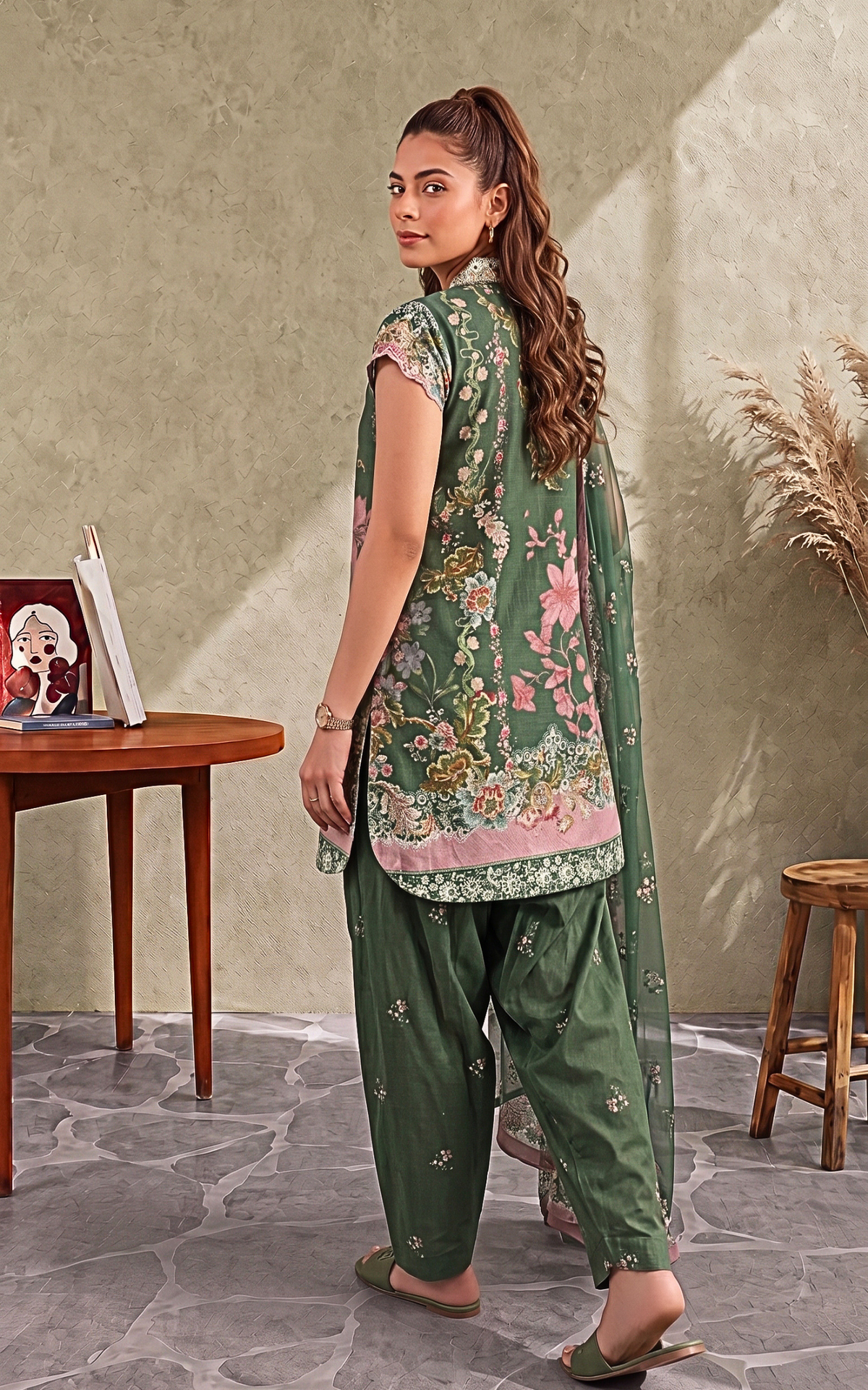 Soha (CU26-06) | 3pcs Stitched Cambric