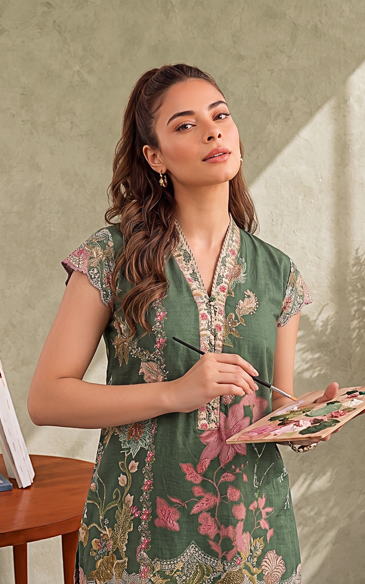 Soha (CU26-06) | 3pcs Unstitched Cambric