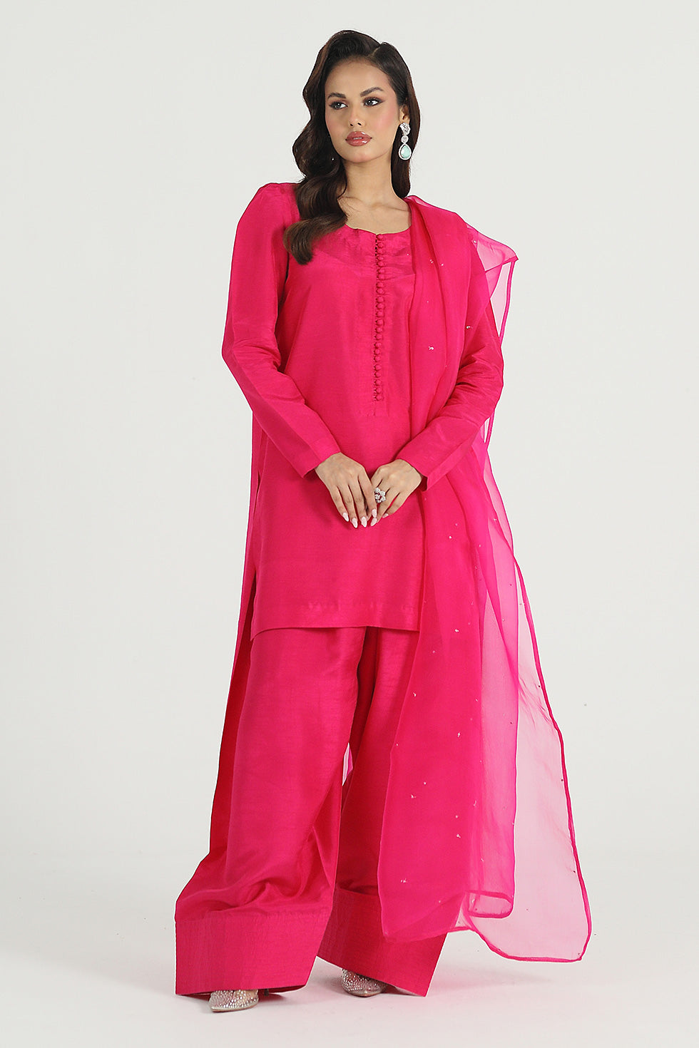 Shaded - Fluorescent Luxe Silk