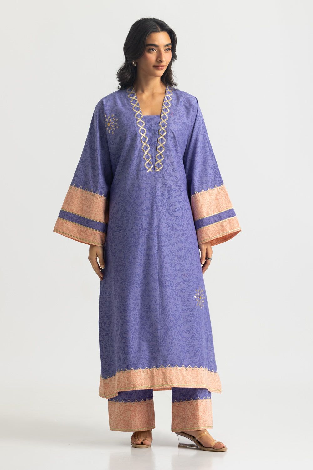 Cambric Block Printed Co-Ord Set