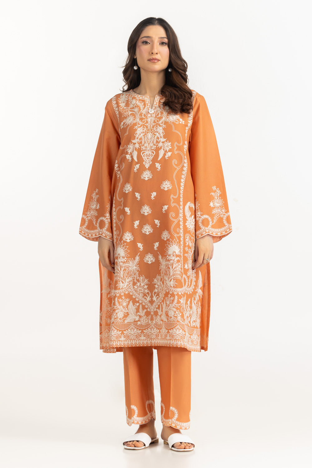 Embroidered Trousers (as shown)