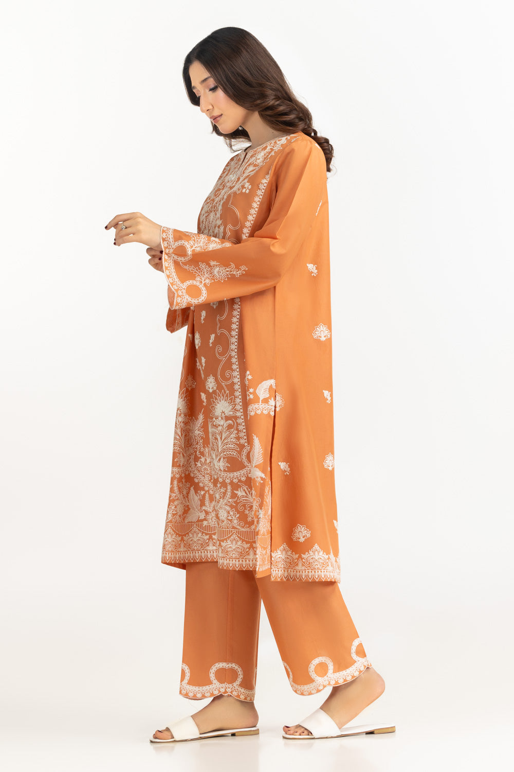 Embroidered Trousers (as shown)