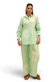 Cambric Embroidered Co-Ord Set