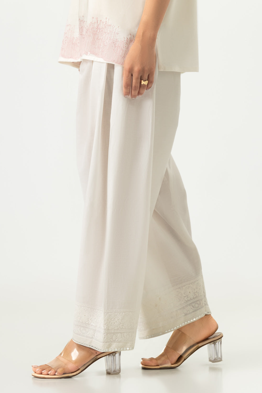 Cambric Embroidered Shalwar