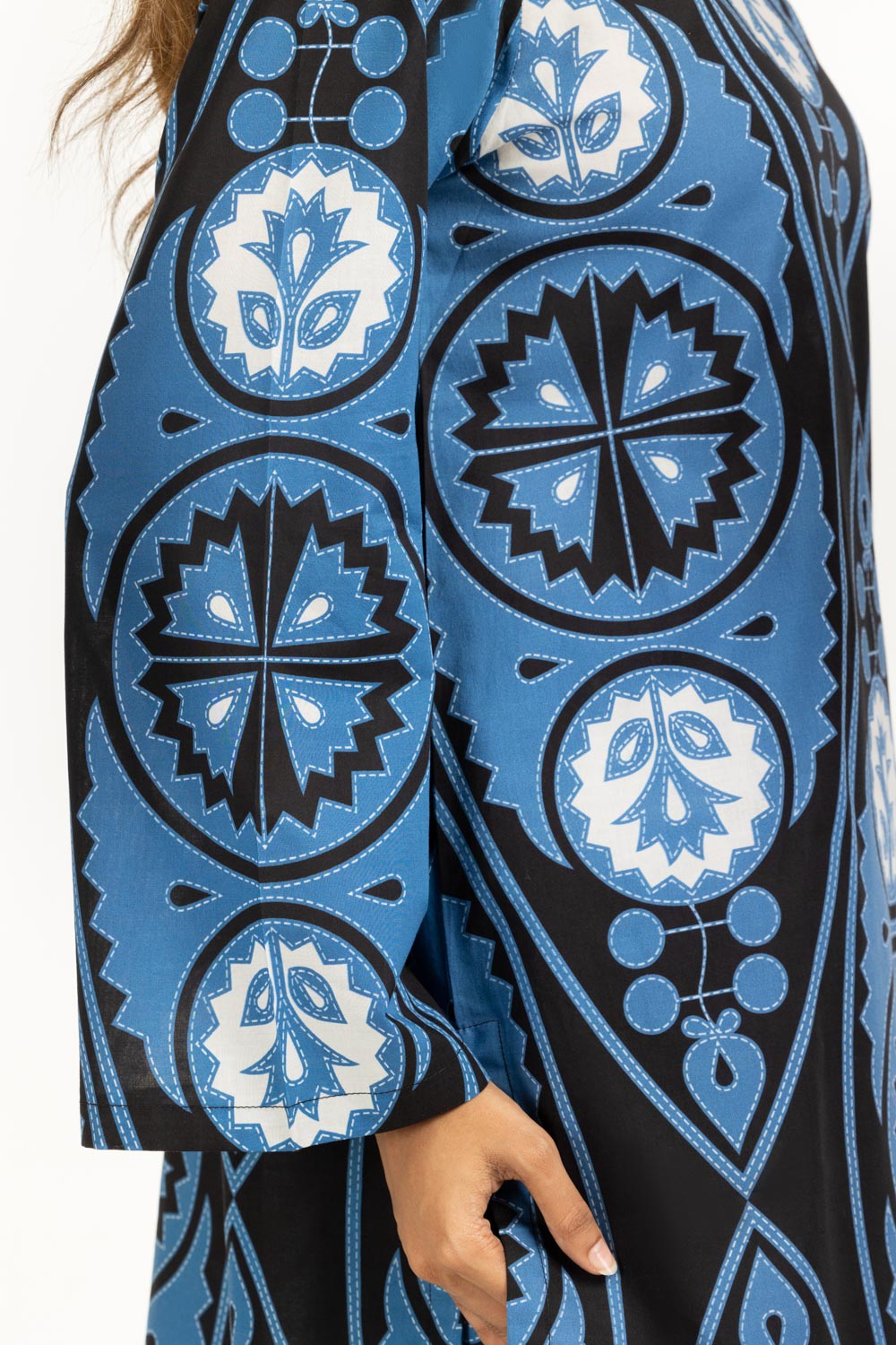 Cambric Printed Co-Ord Set - W-AP-25-436396