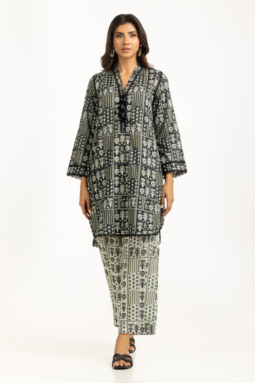 Cambric Printed Co-Ord Set