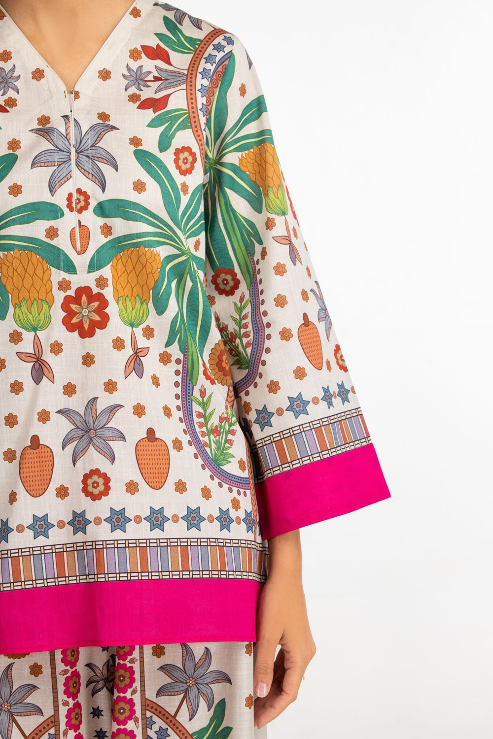 Cambric Printed Co-Ord Set
