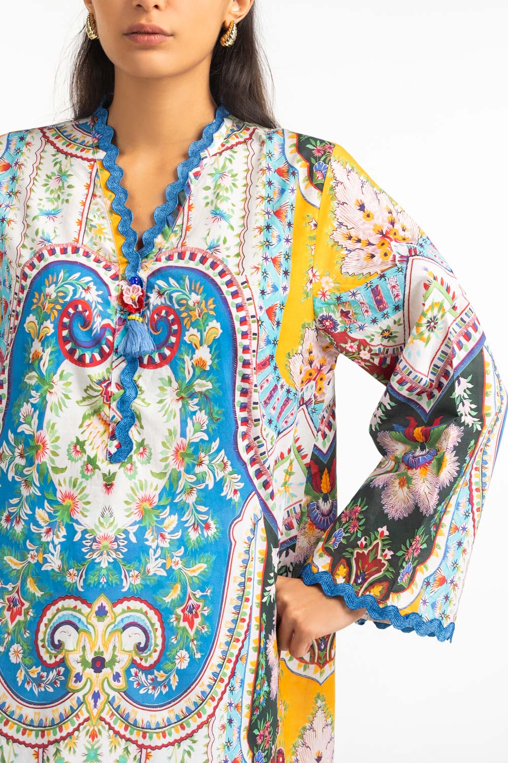 Cambric Printed Co-Ord Set