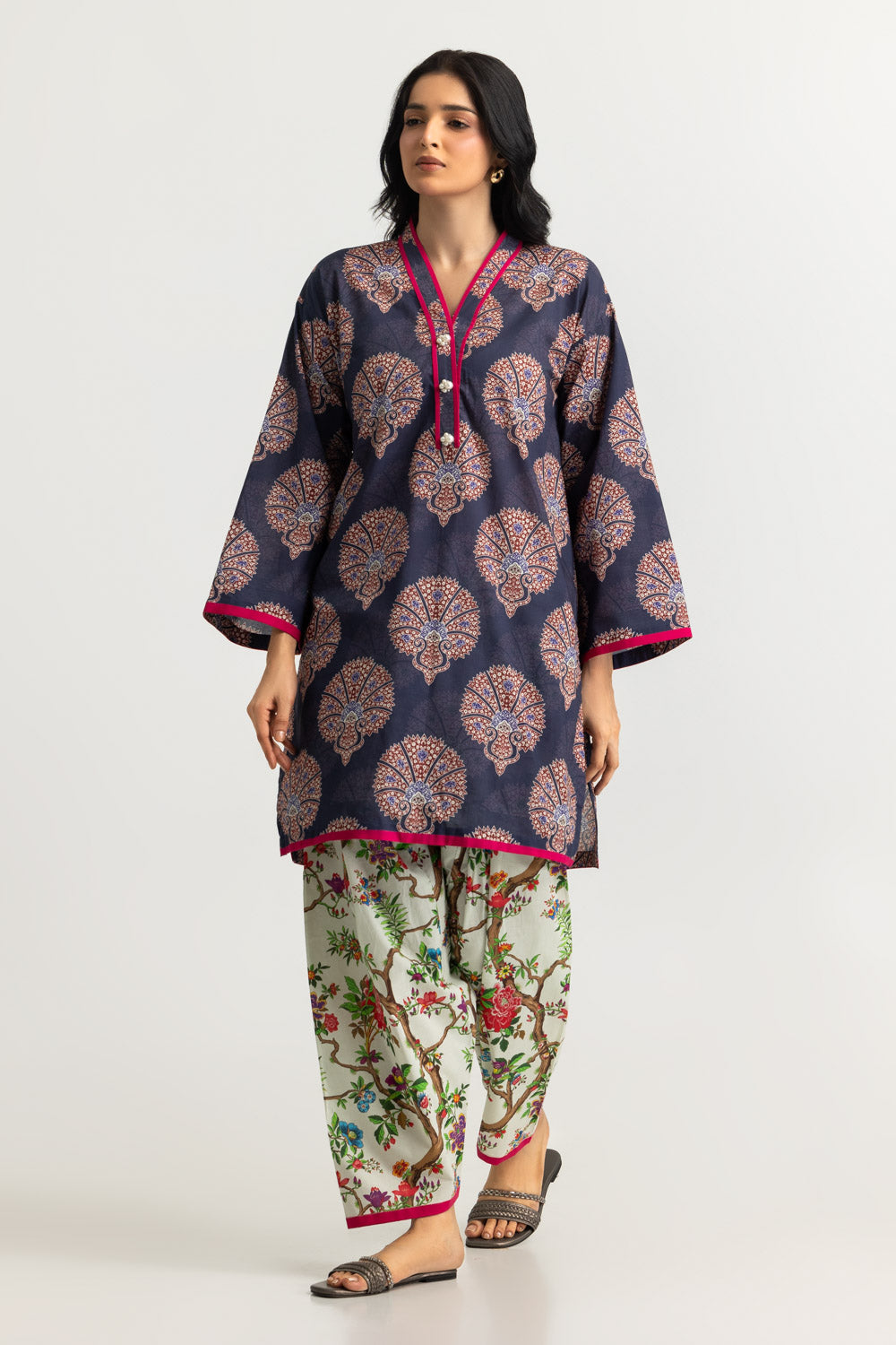 Cambric Printed Co-Ord Set