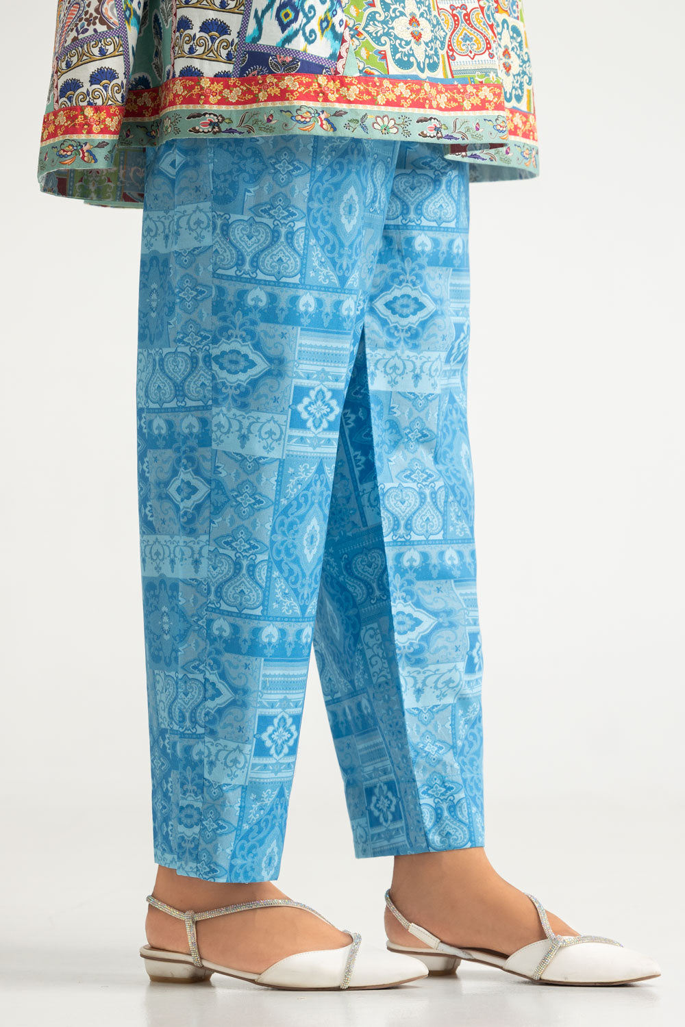 Cambric Printed Co-Ord Set - W-AP-26-477551