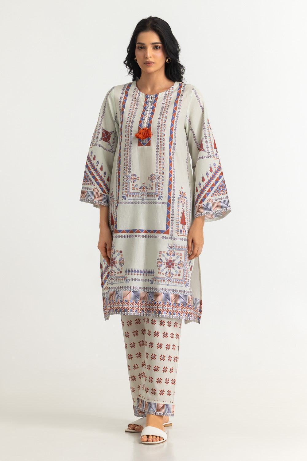 Cambric Printed Co-Ord Set