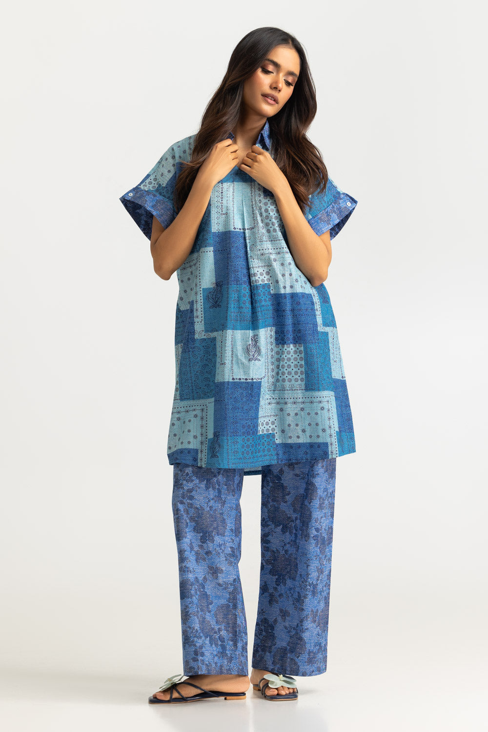 Cambric Printed Co-Ord Set