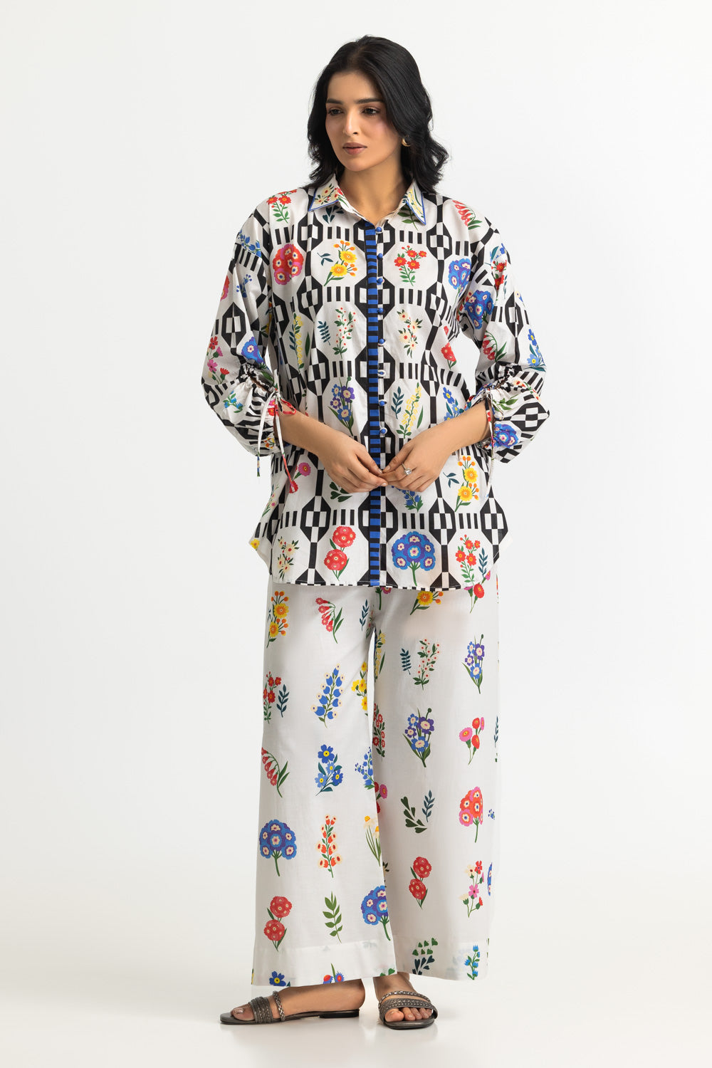 Cambric Printed Co-Ord Set