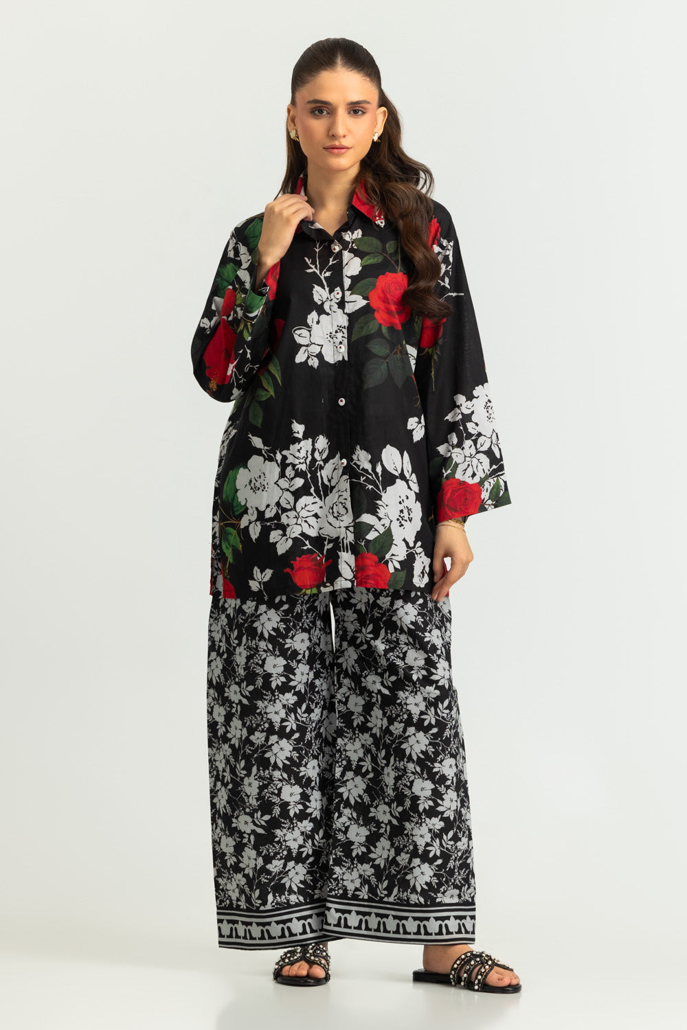 Cambric Printed Co-Ord Set