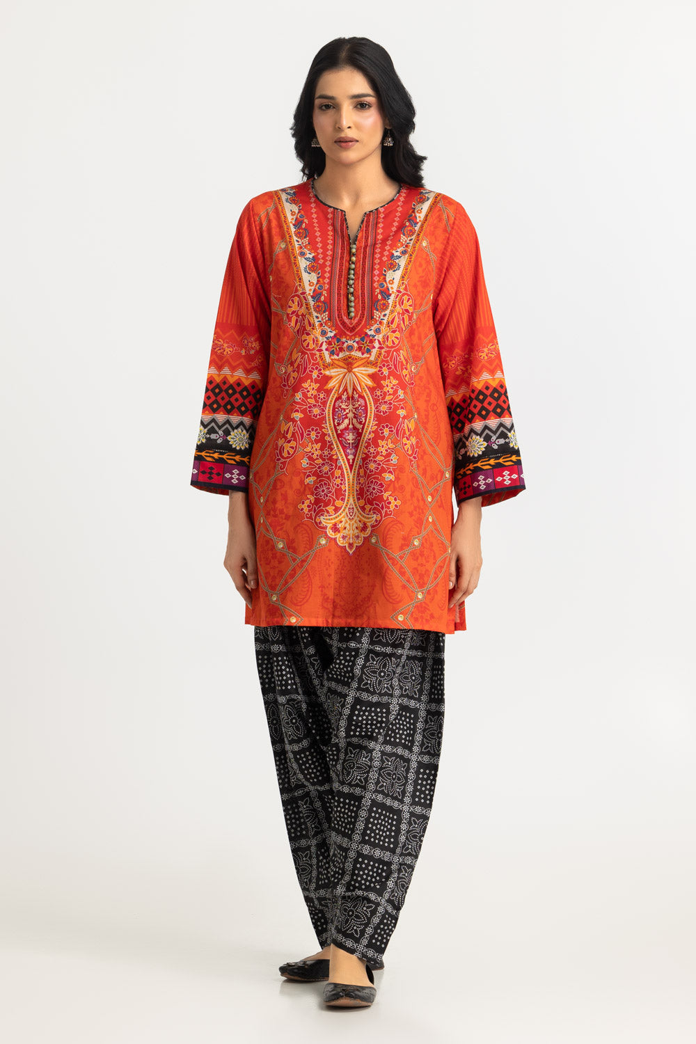 Cambric Printed Co-Ord Set