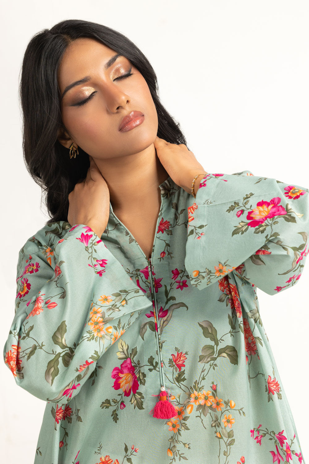 Cambric Printed Shirt