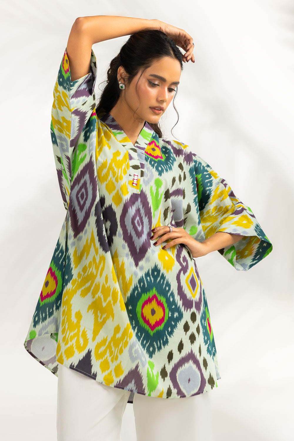 Cambric Printed Shirt