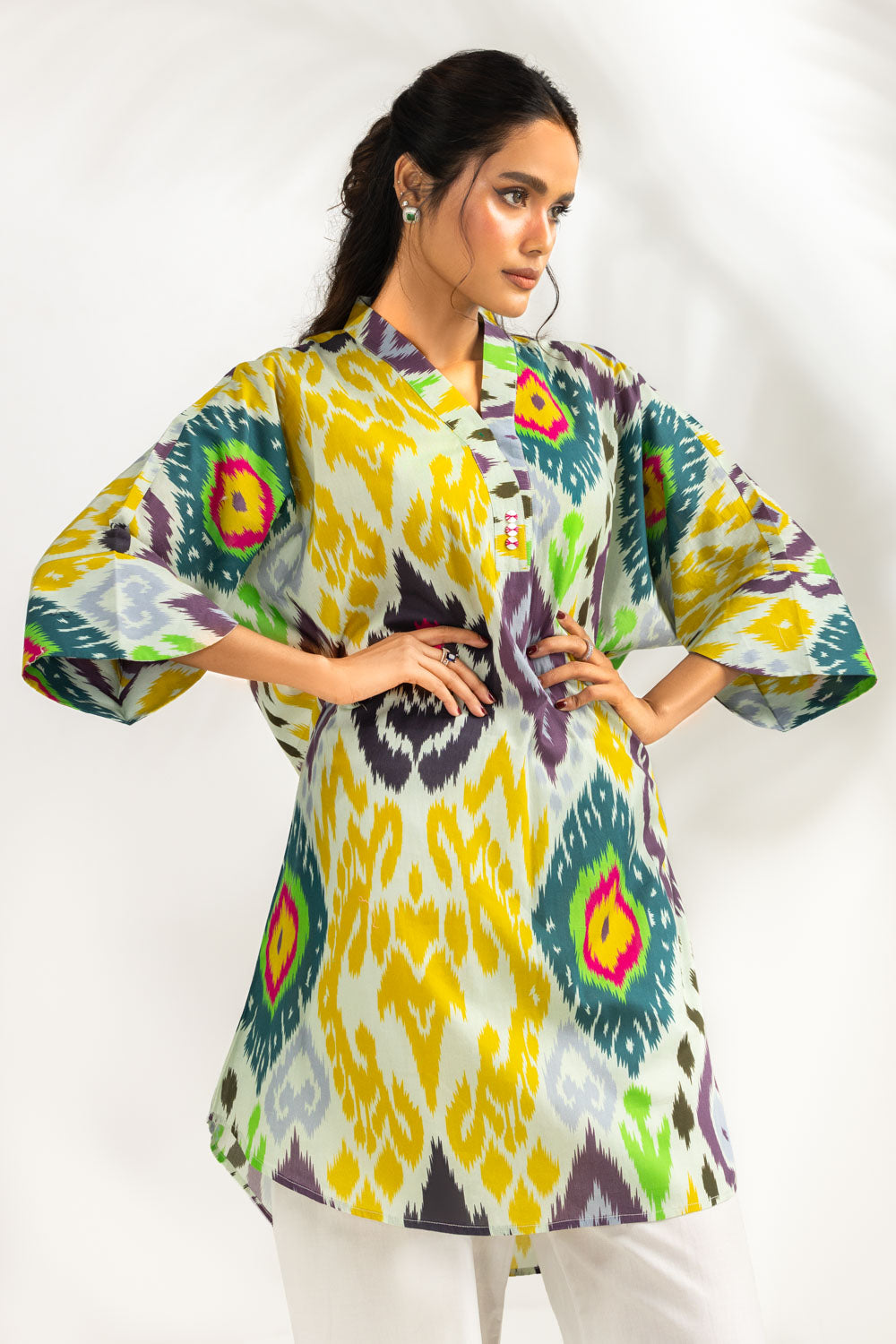 Cambric Printed Shirt