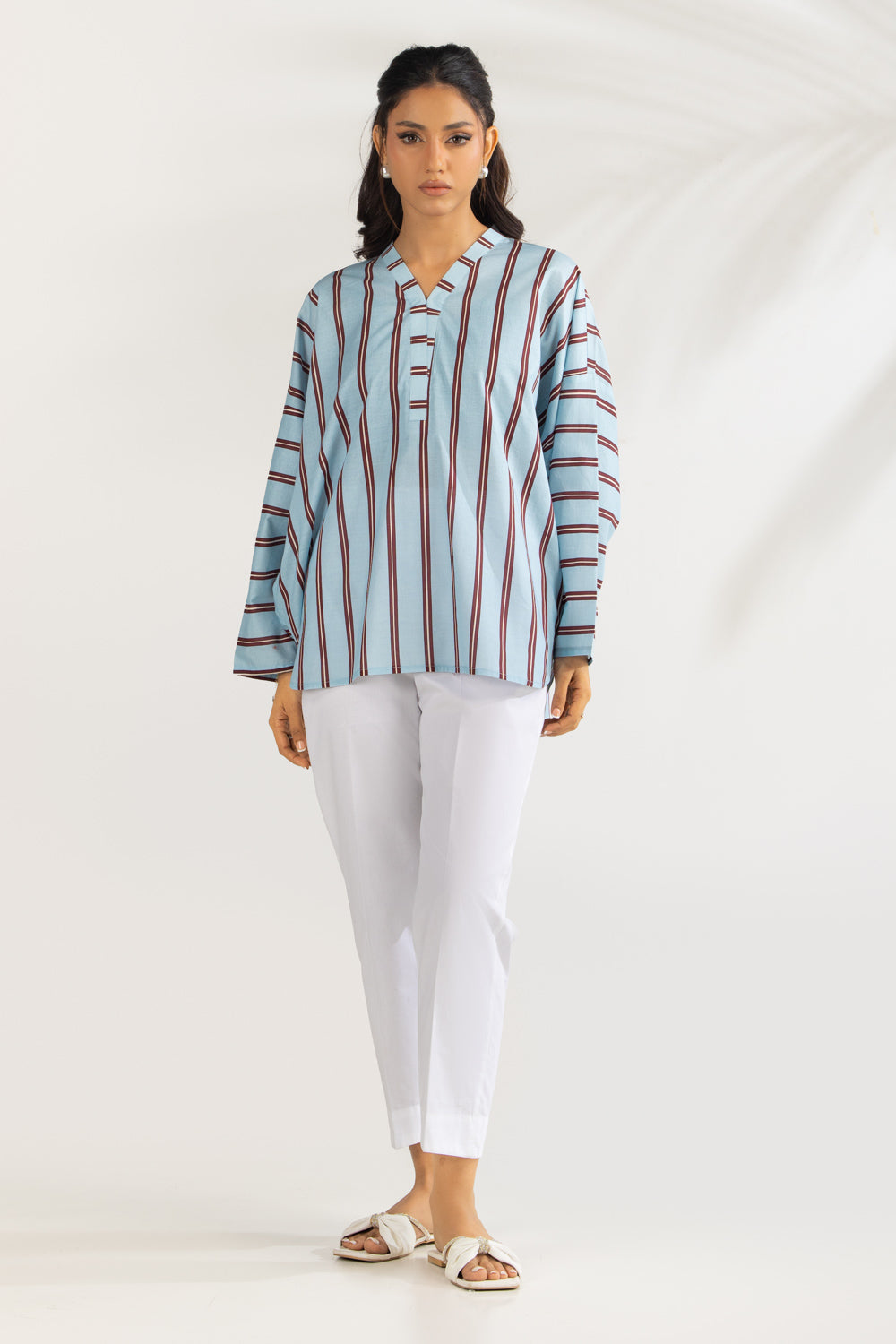 Cambric Printed Shirt