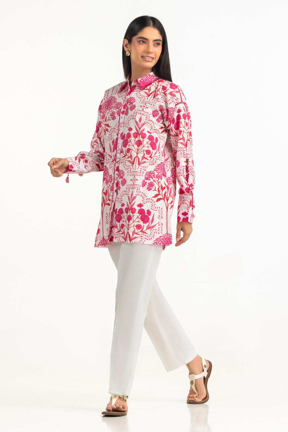 Cambric Printed Shirt - W-AP-26-465041