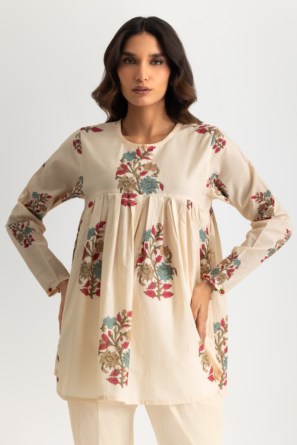 Cambric Printed Shirt