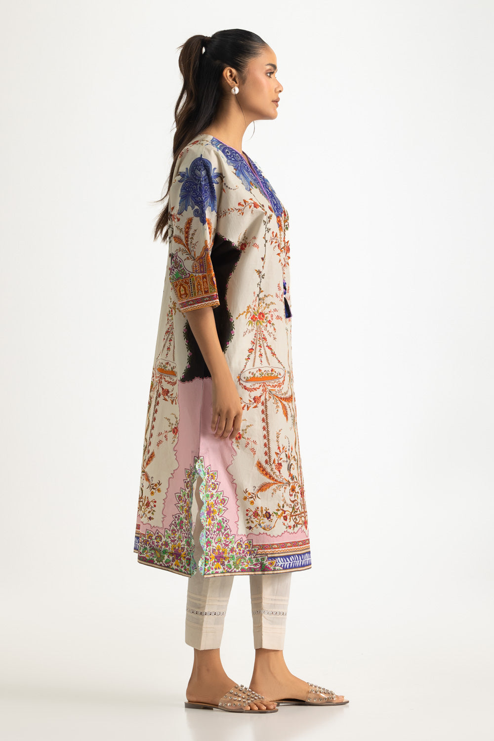Cambric Printed Shirt - W-AP-26-479713