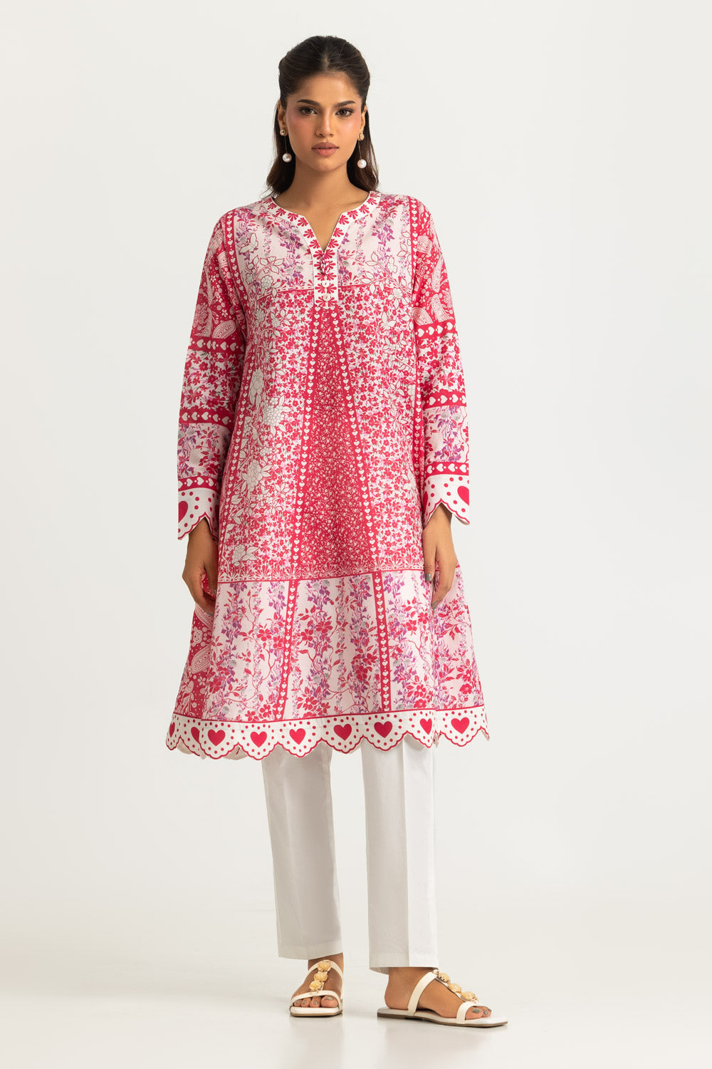 Cambric Printed Shirt