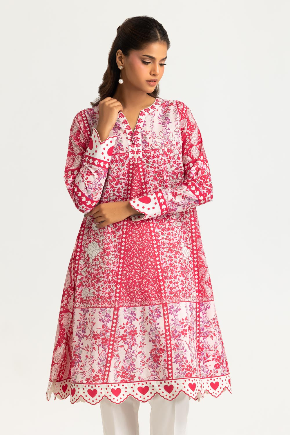 Cambric Printed Shirt