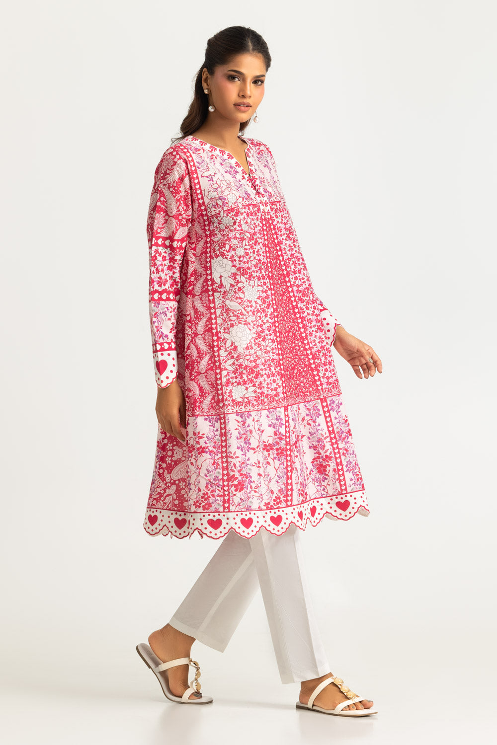 Cambric Printed Shirt