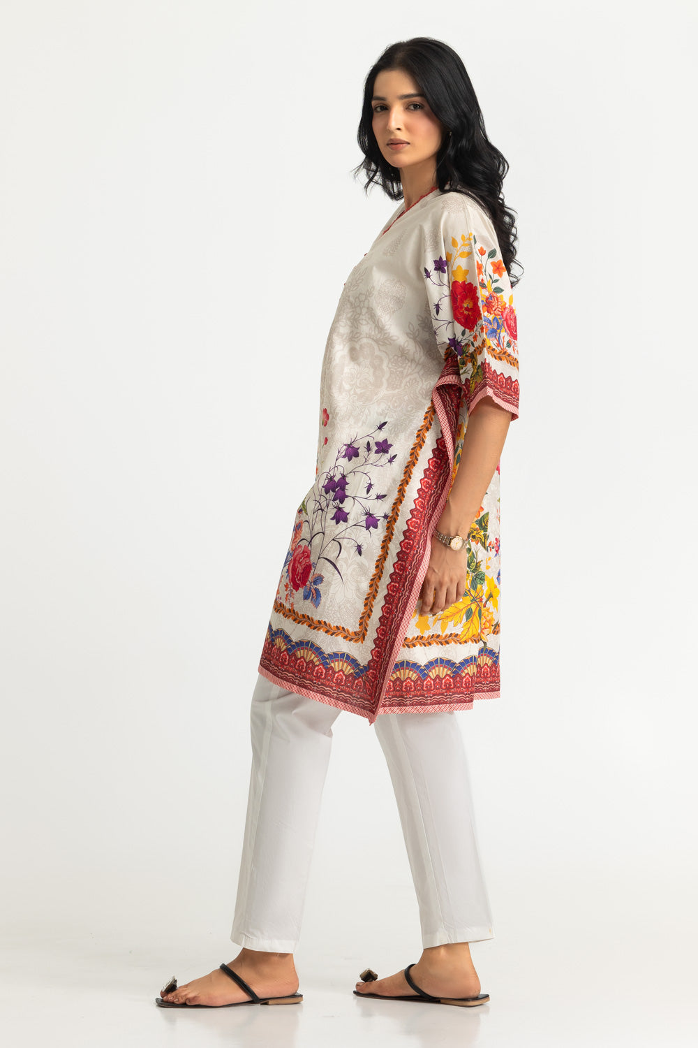 Cambric Printed Shirt