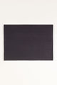 Charcoal Grey Dyed Placemat Pair