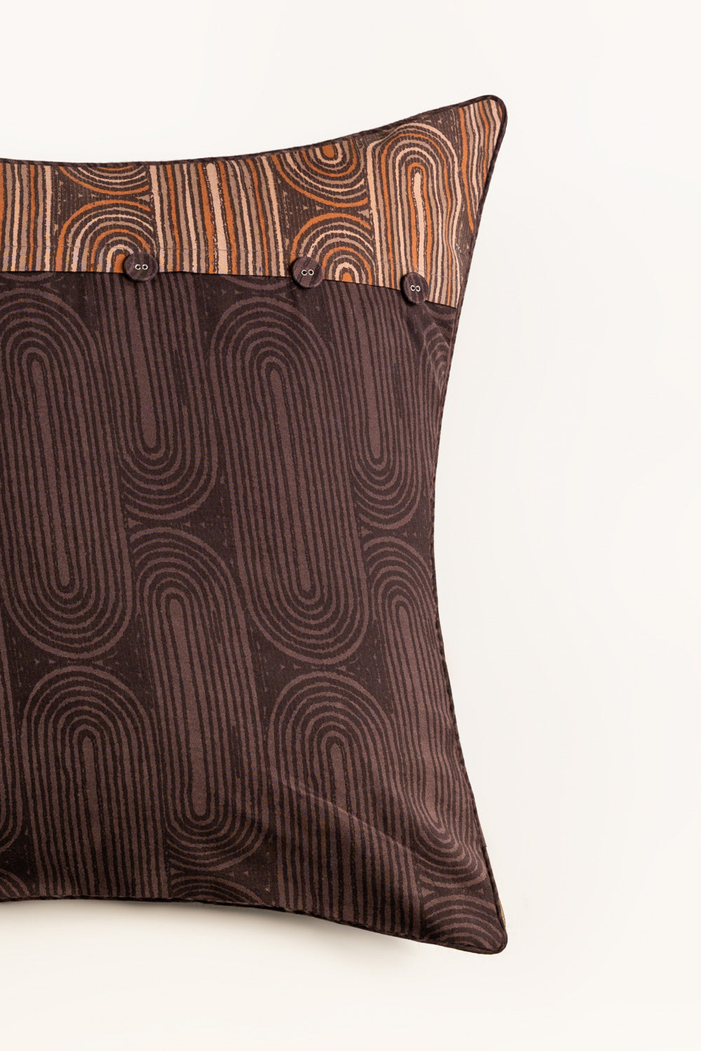 Cobblestone Euro Sham Cushion Cover