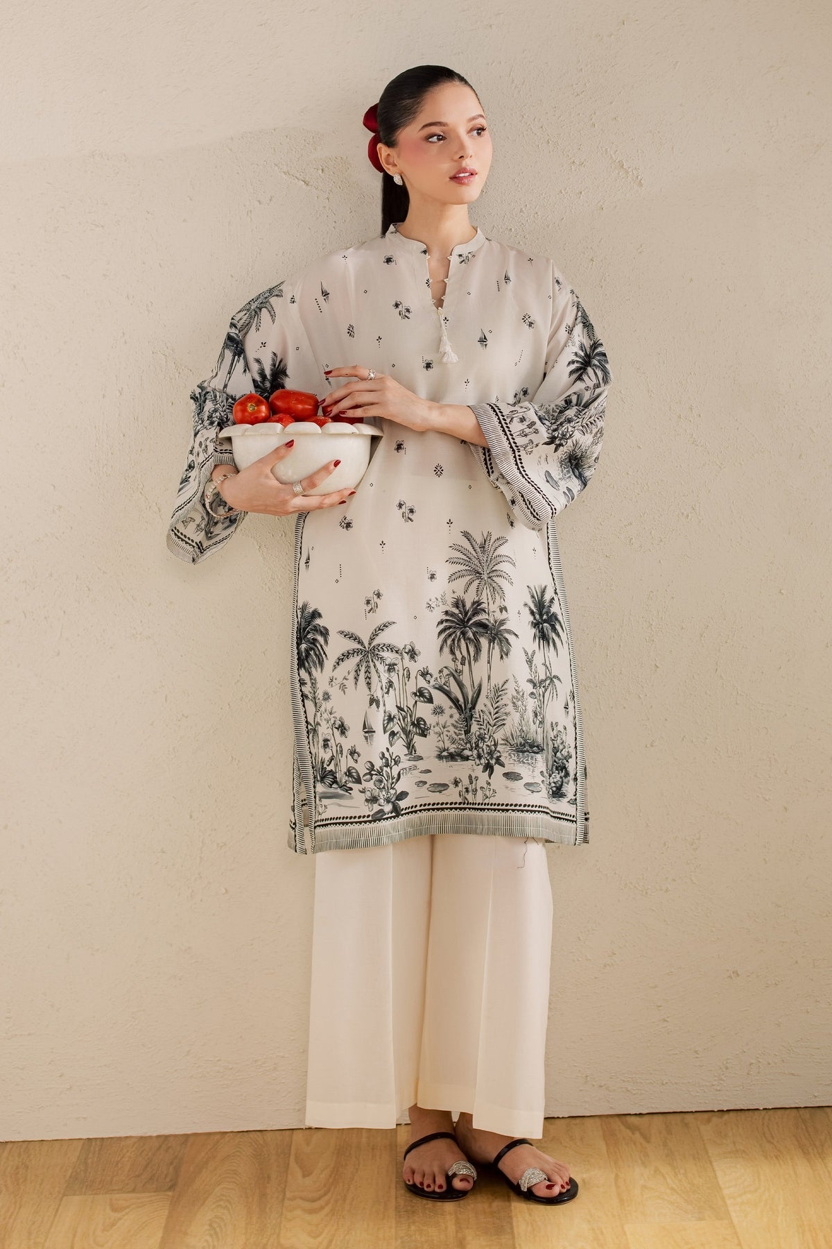 Connor 2Pc - Printed Lawn Dress