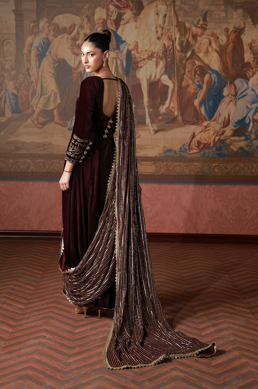 Copper drape