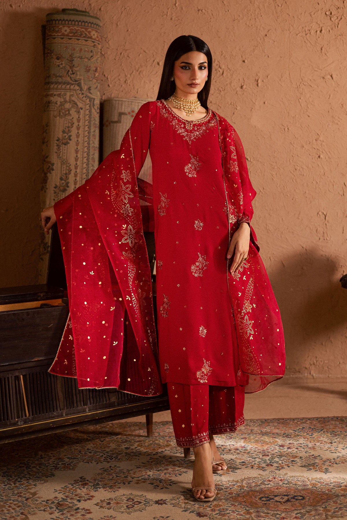 Corly 3Pc- Festive Luxe Pret