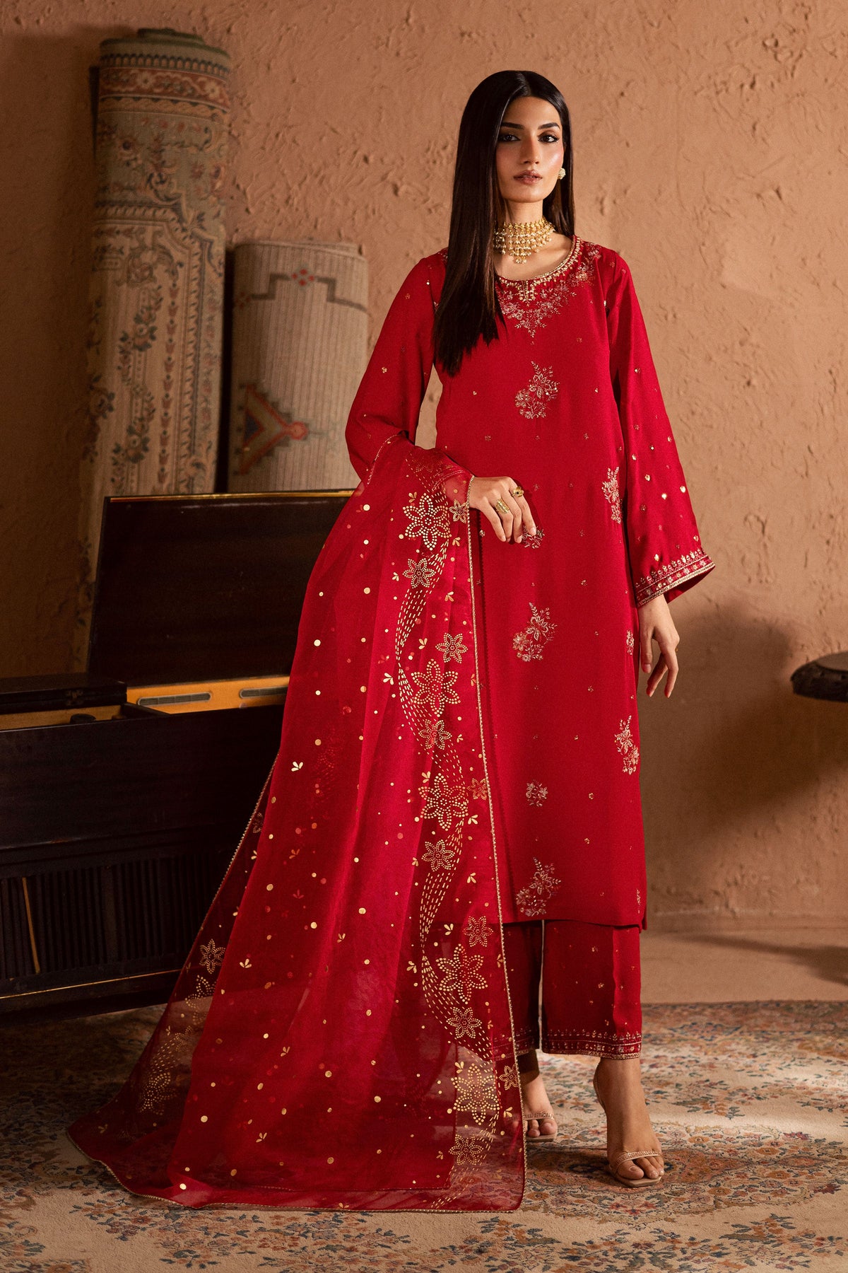 Corly 3Pc- Festive Luxe Pret