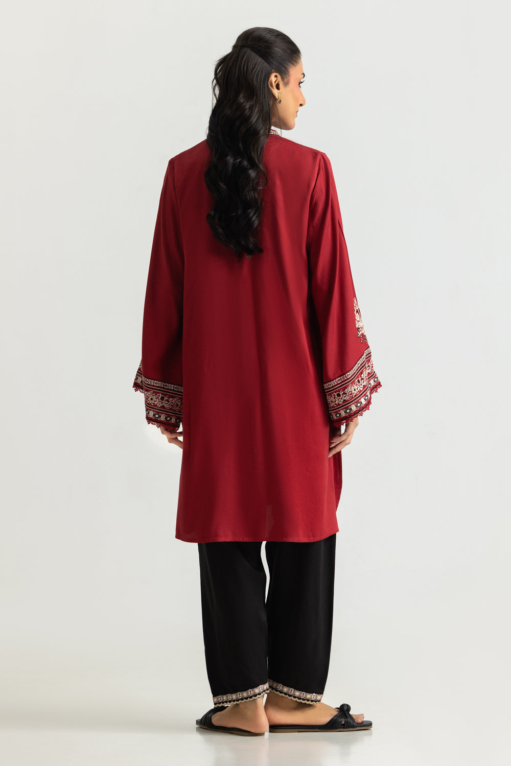 Cotail Embroidered Shirt Trouser