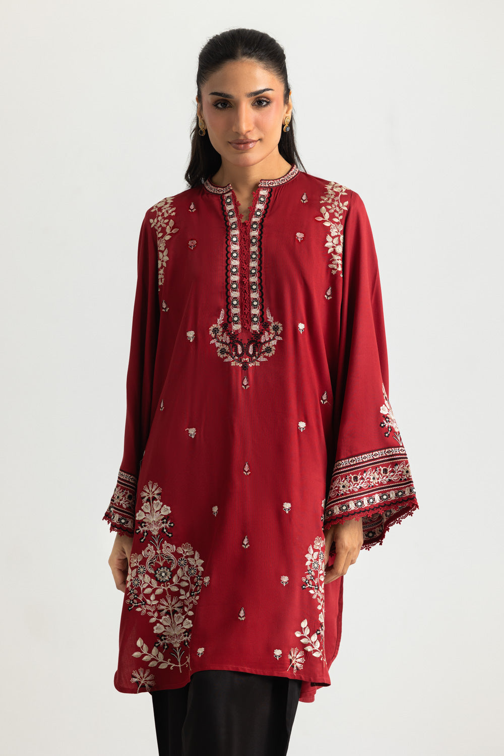 Cotail Embroidered Shirt Trouser
