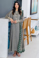 FOREST MIST-3PC SATIN PRINTED SUIT