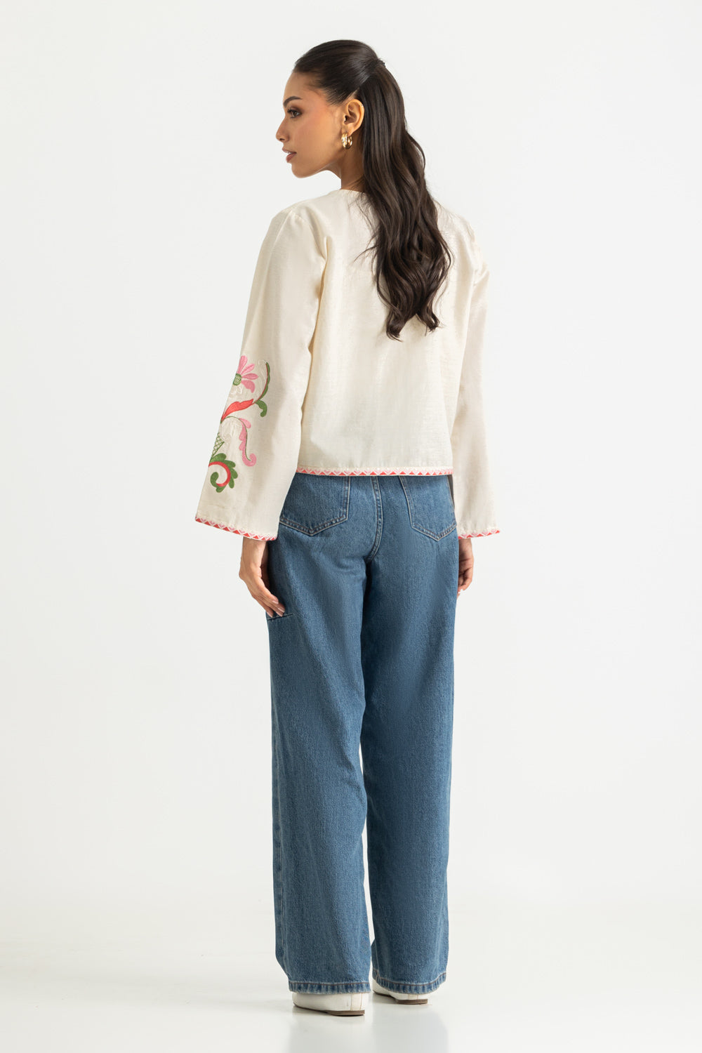 Cotton Embroidered Jacket