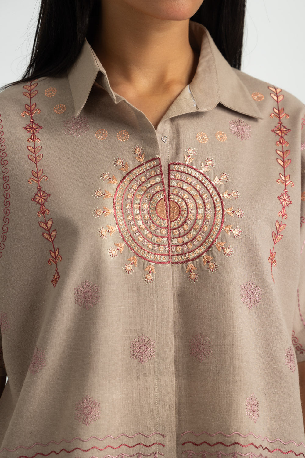 Cotton Embroidered Tunic