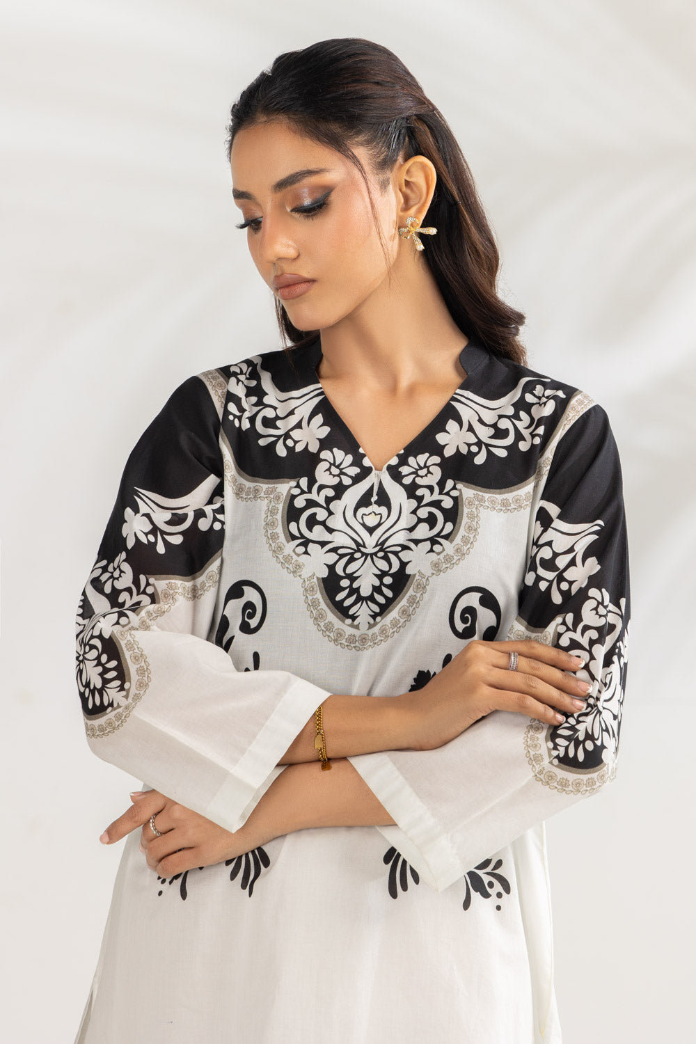 Cotton Viscose Printed Co-Oed Set