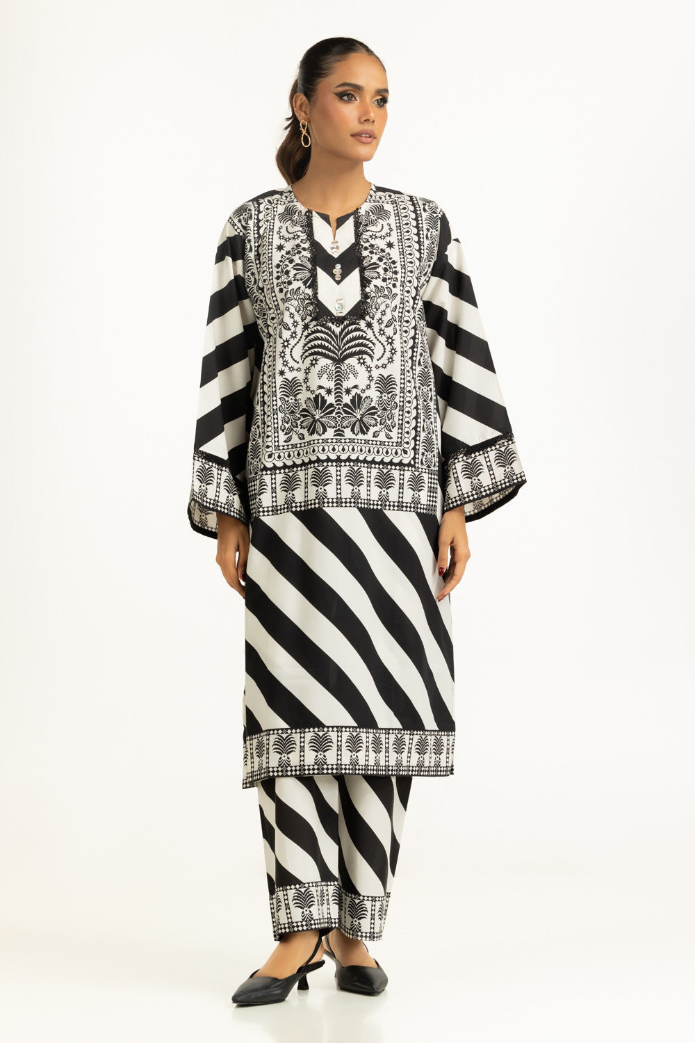 Cotton Viscose Printed Co-Ord Set