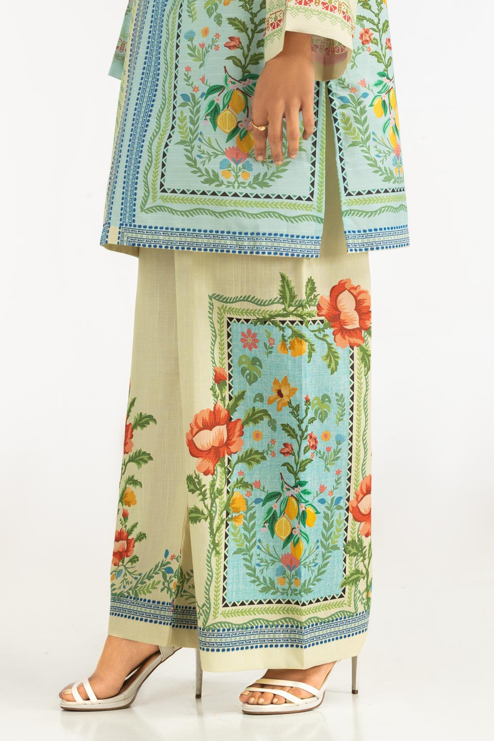 Cotton Viscose Printed Co-Ord Set