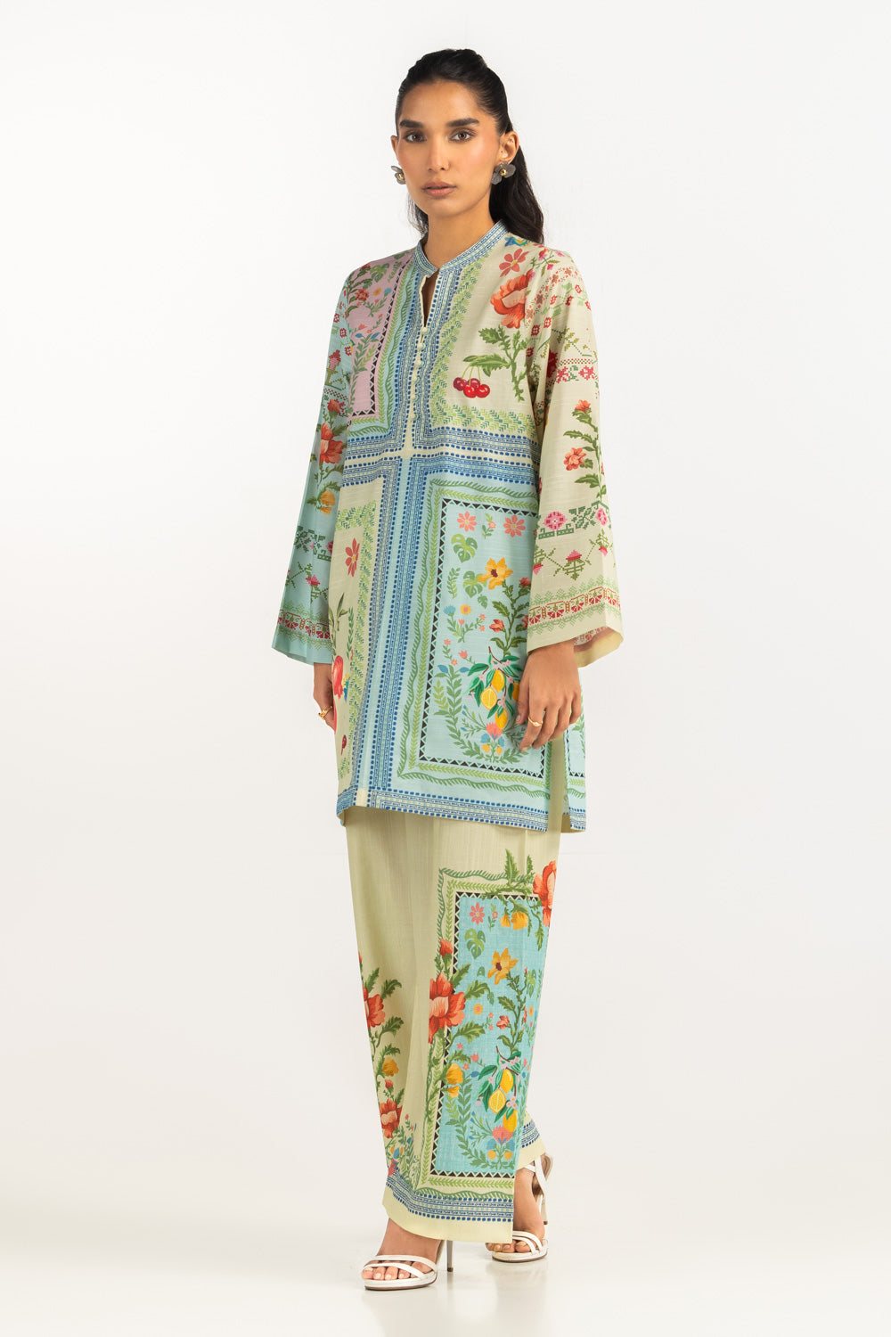 Cotton Viscose Printed Co-Ord Set