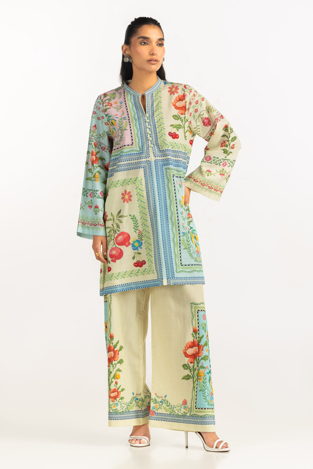 Cotton Viscose Printed Co-Ord Set