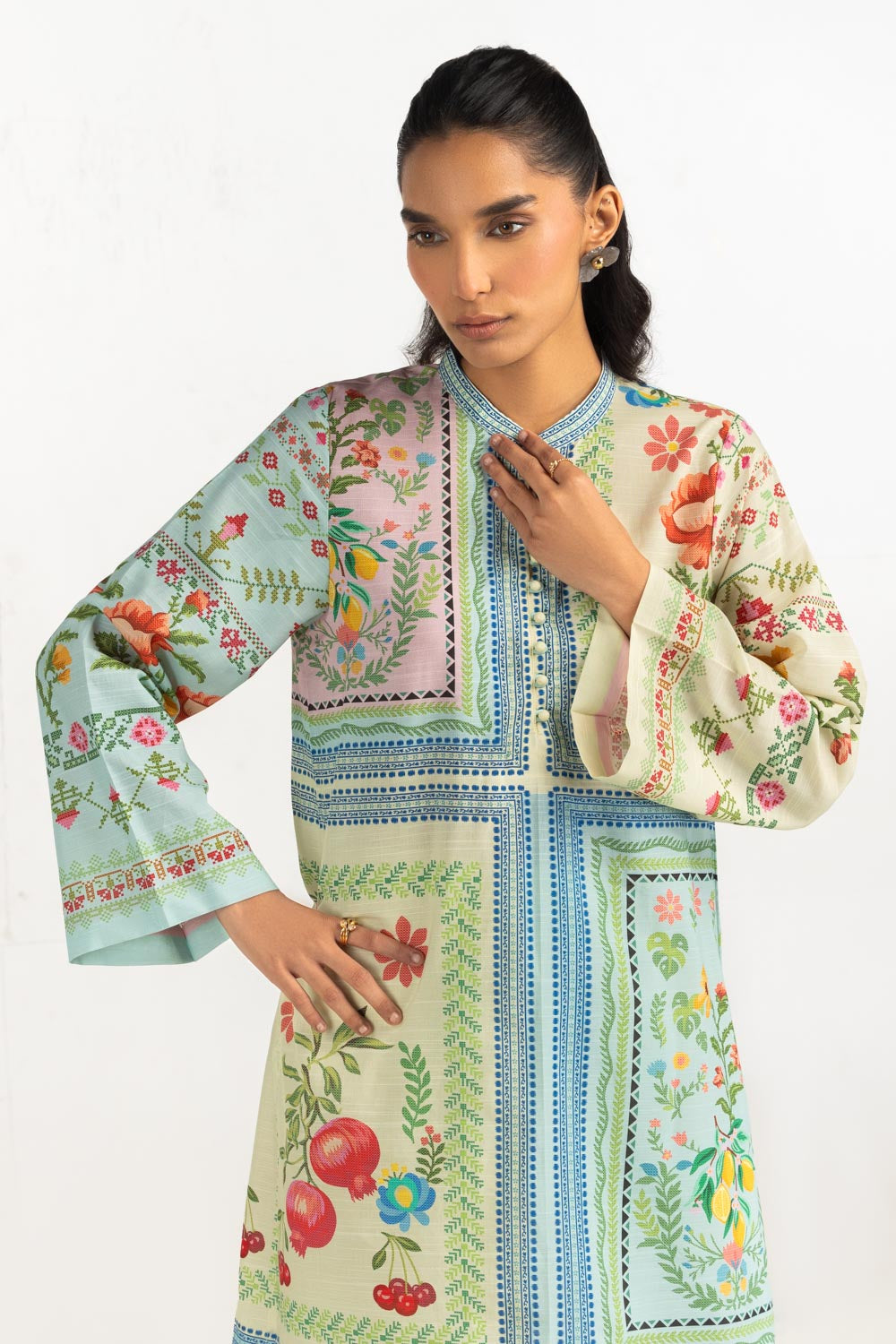 Cotton Viscose Printed Co-Ord Set